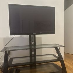Samsung Tv With Glass 