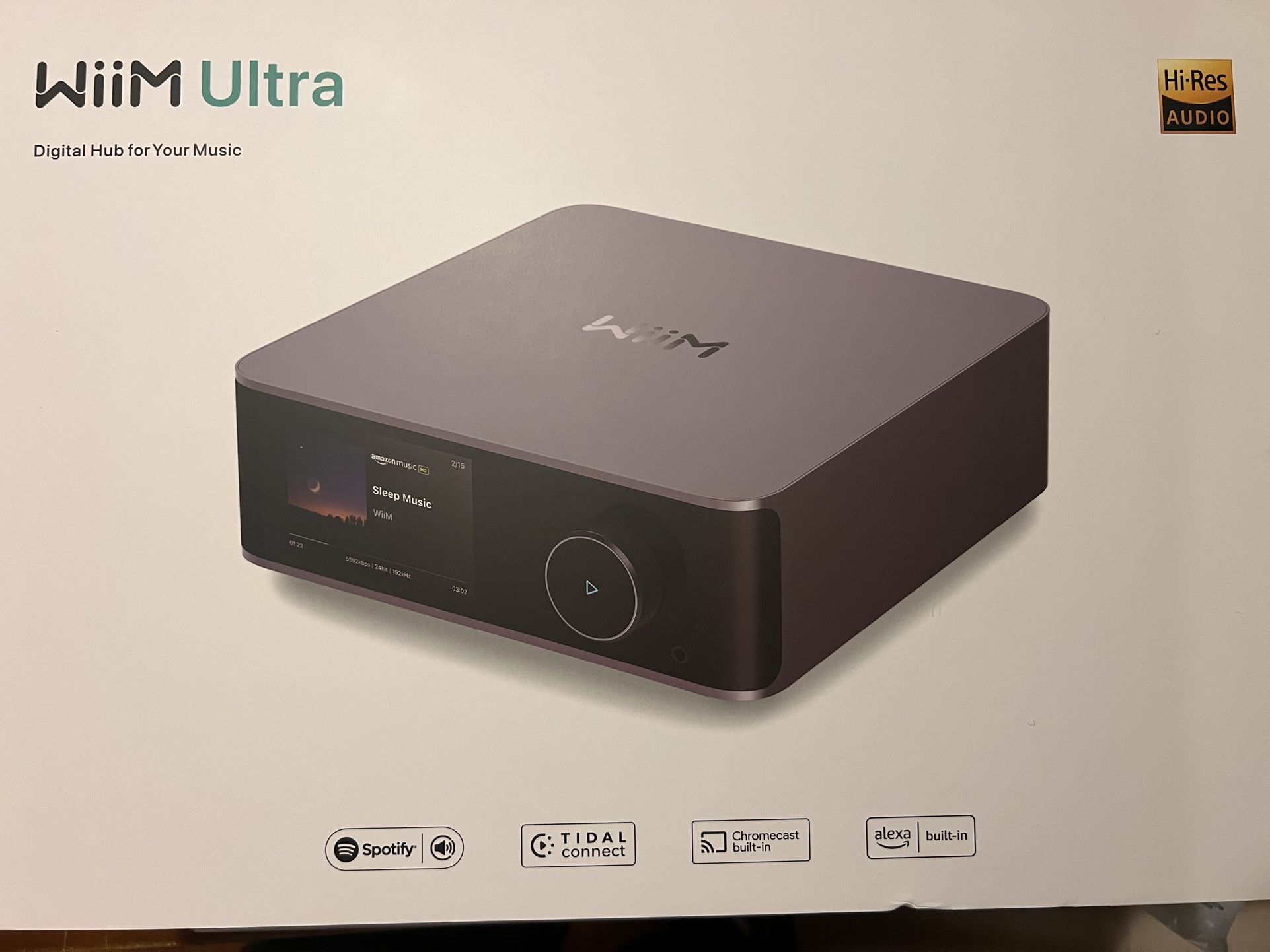 WiiM Ultra Music Streamer & Digital Preamp