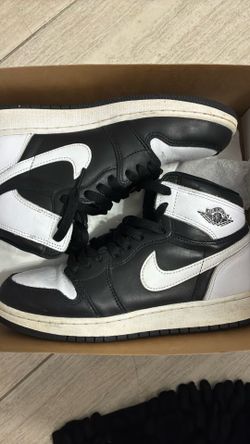 Jordan 1 og black and white