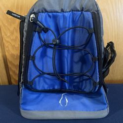 Blue & Gray Penguin Cooler Bag