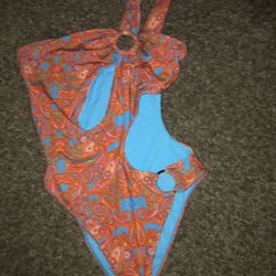 One Piece Bathing Suit Size Medium From Pacsun