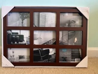 Collage Frame with 9 Openings
