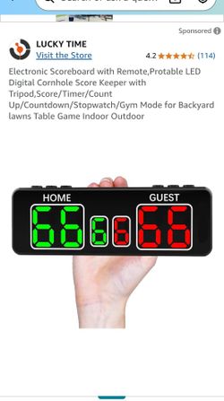 Digital Scoreboard Timer