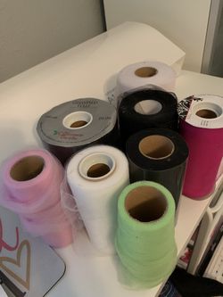 300 yards of tulle