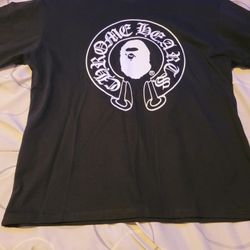 Bape X Chrome Hearts T-Shirt Large