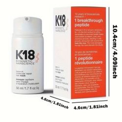 2x K18 Leave-In Molecular Repair Hair Mask – Damaged Hair Treatment bundle