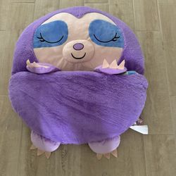 Happy Nappers Purple Sloth