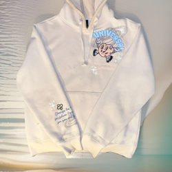 *LIMITED EDITION* “UNIVERSAL -THINGS WILL NEVER BE THE SAME-“ (SIZE L) HOODIE