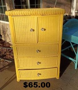 WICKER FURNITURE/WILL SELL APART