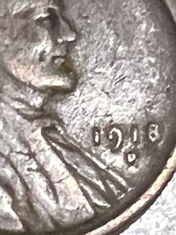 1918 D Lincoln wheat penny