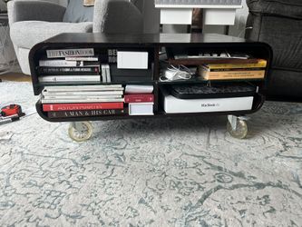Low Rise Media Console Or Coffee table w/wheels
