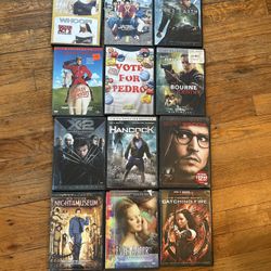 DVDs bundle of 12 titles as shown