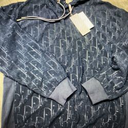 Blue Dior Hoodie         S,m,l,xl