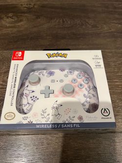 Nintendo switch wireless controller pokemon pikachu