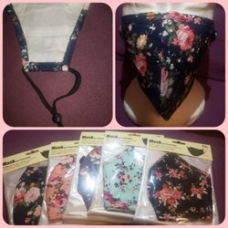 Beautiful Flower facemask