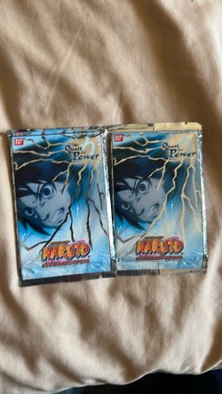 The quest for power booster  series Naruto trading cards