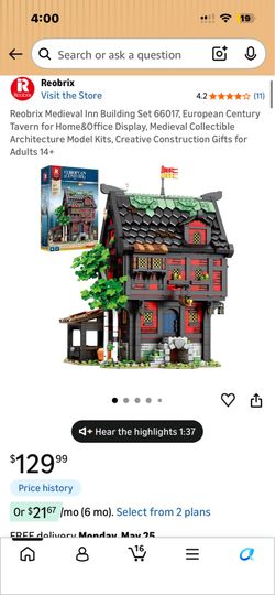 Medieval Tavern Lego set
