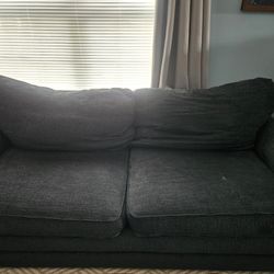 Blue LazBoy Sleeper Sofa