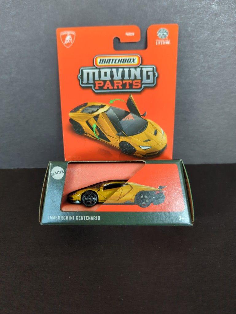Matchbox Moving Parts Lamborghini Centenario