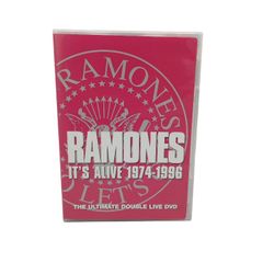 Ramones It's alive 1(contact info removed) The Ultimate Double Live 2 Disc DVD

