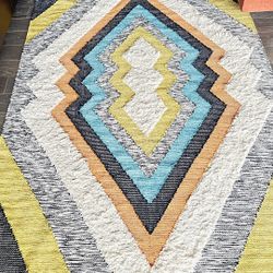 Cotton- Wool Area Rug