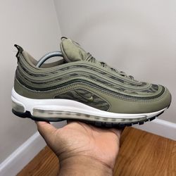 Nike Air Max 97 “Tiger Camo Olive” AQ4132-200 Size 10M/11.5W “REAR”