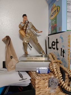 Working Singing Elvis Presly Dial Up Phone 