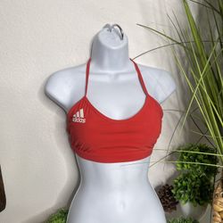 Red Adidas Sports Bra
