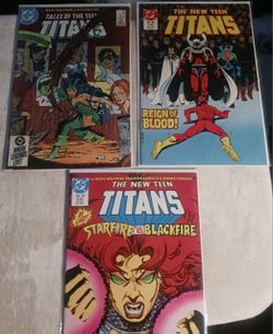The New Teen Titans #23 and #29, Tales Of The Teen Titans#52, Lot of 3
