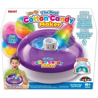 Cra-Z-Art: The Real Cotton Candy Maker with Lite Wand ⭐️ NEW IN BOX ⭐️ CYISell