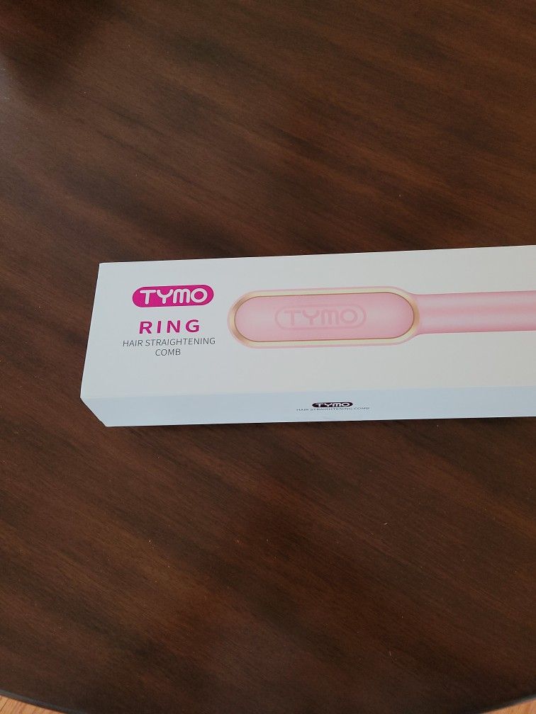 Tymo Ring Ionic Hair Staightener.  NEW In Box