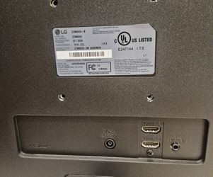 LG 27" Computer Monitor MS500-B (Black)