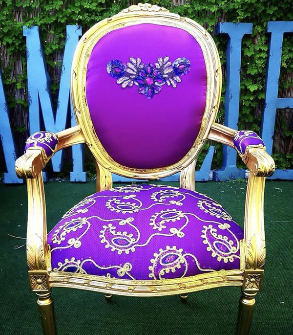 Purple accent chair for Sale in Miami, FL OfferUp