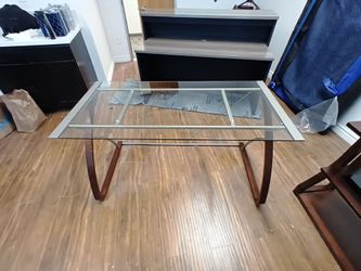 Fancy Glass Desk