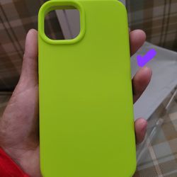 Silicone Shockproof Case Designed for iPhone 13 Case, Slim Thin Phone Case for iPhone 13 6.1 inch Fluorescent Yellow NEW.

Material : Silicone+PC+Micr
