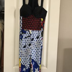 Adidas Originals Rita Ora All-in-One Suit Comic Jumpsuit SIZE S