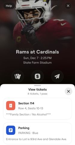 Cardinals Vs Rams Parking