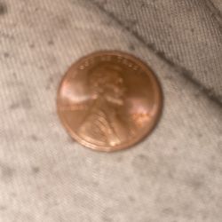 1984 D Penny Good Condition