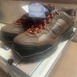 Men’s Brand New Steel Toe Boots Size 8.5