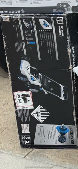 Hart 20” push mower kit