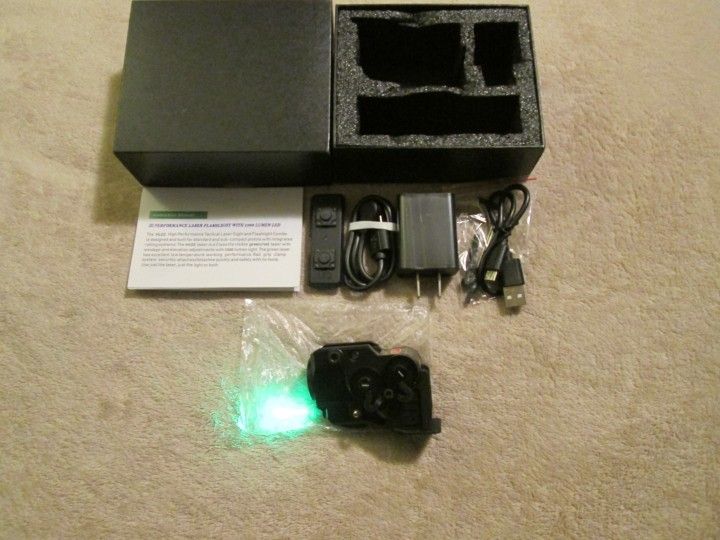 GreedDot LaserSight With TacticalFlashlight