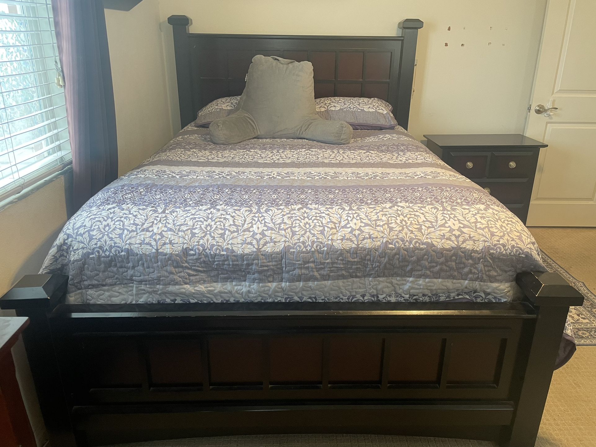 Bed Frame & Nightstand