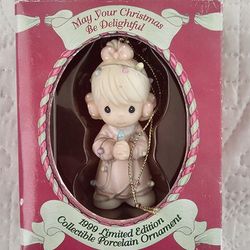 Precious Moments 1999 Limited Edition Christmas Ornament
