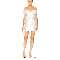 White Off Shoulder Dress