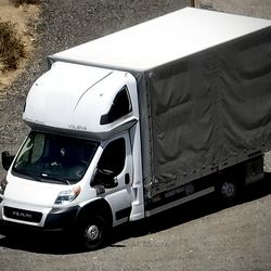 RAM Promaster 3500 tented Box truck