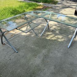 Glass Computer Desk