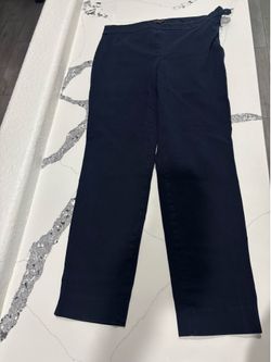 Talbots pants Chatham ankle size 4 ankle  navy