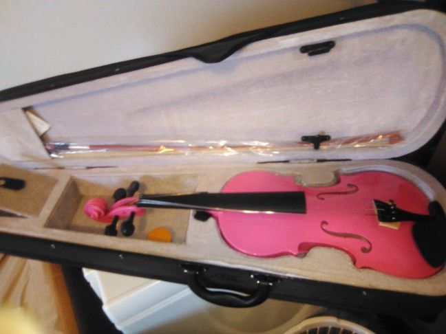3/4 Size Pink Violin