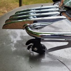 Chrome Luggage Rack