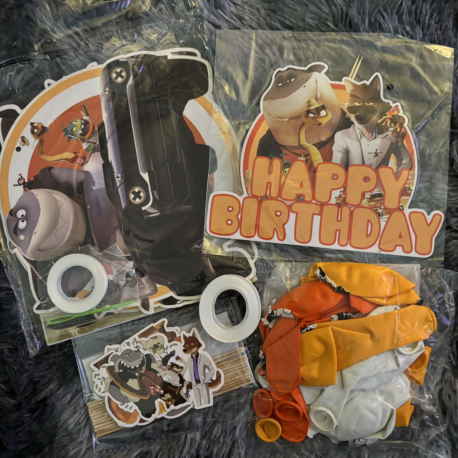 The Bad Guys Birthday Party Supplies 